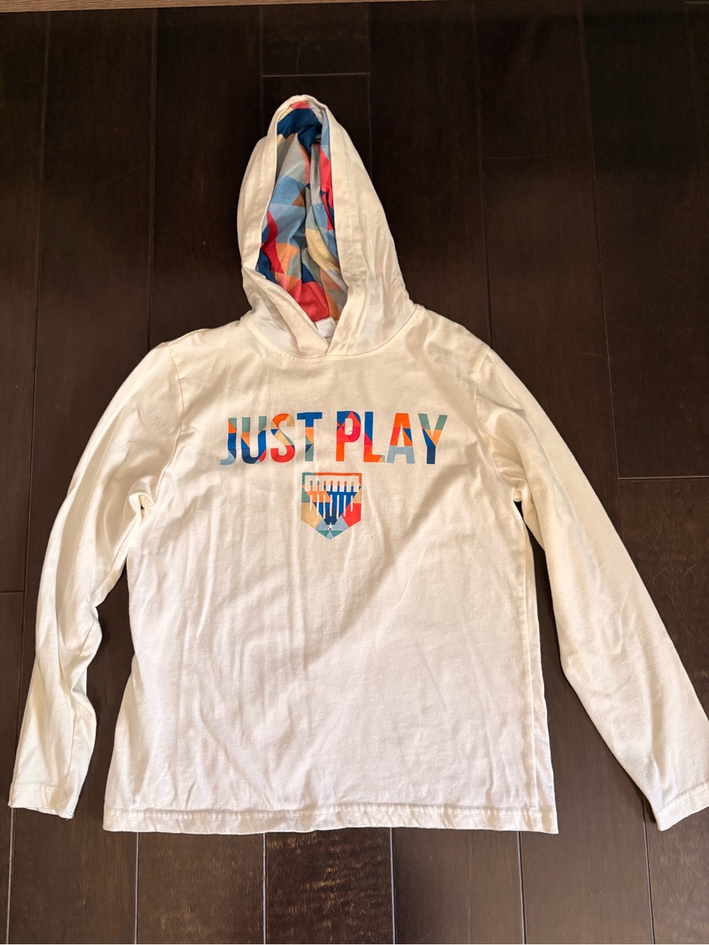 Baseball Youth L Long Sleeve Hoodie